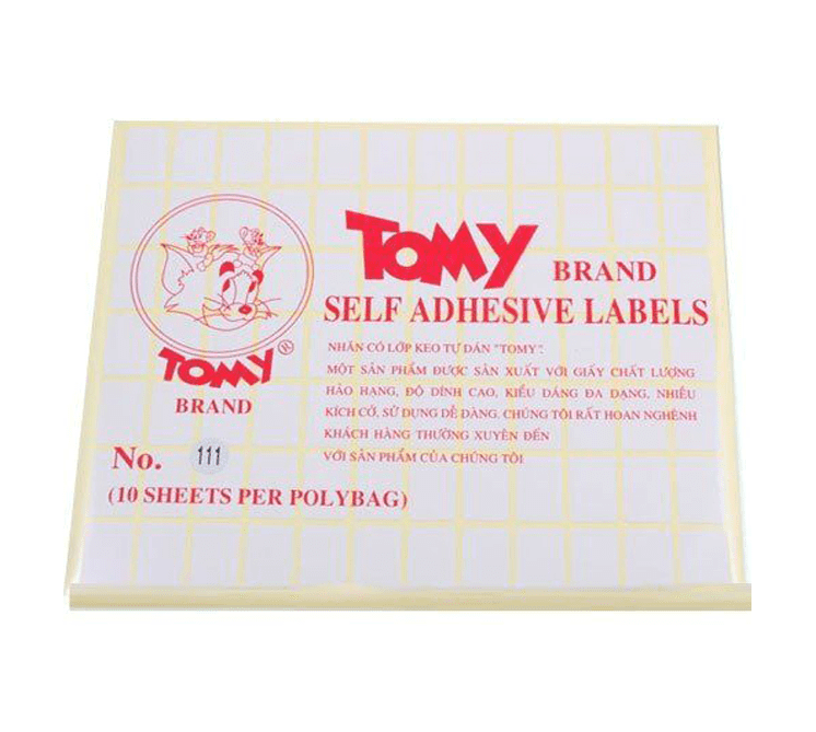 Giấy nhãn Tomy A5 
